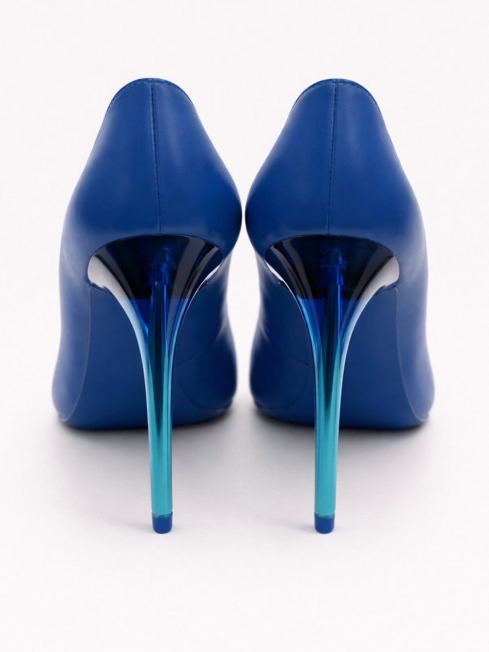 Fun blue transparent heel Aldo